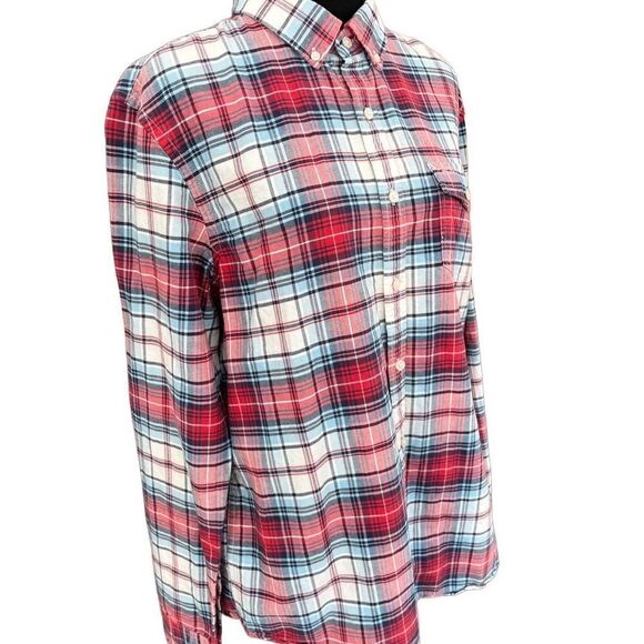 American Eagle Outfitters plaid Slim Fit button down shirt size L - Picture 5 of 6
